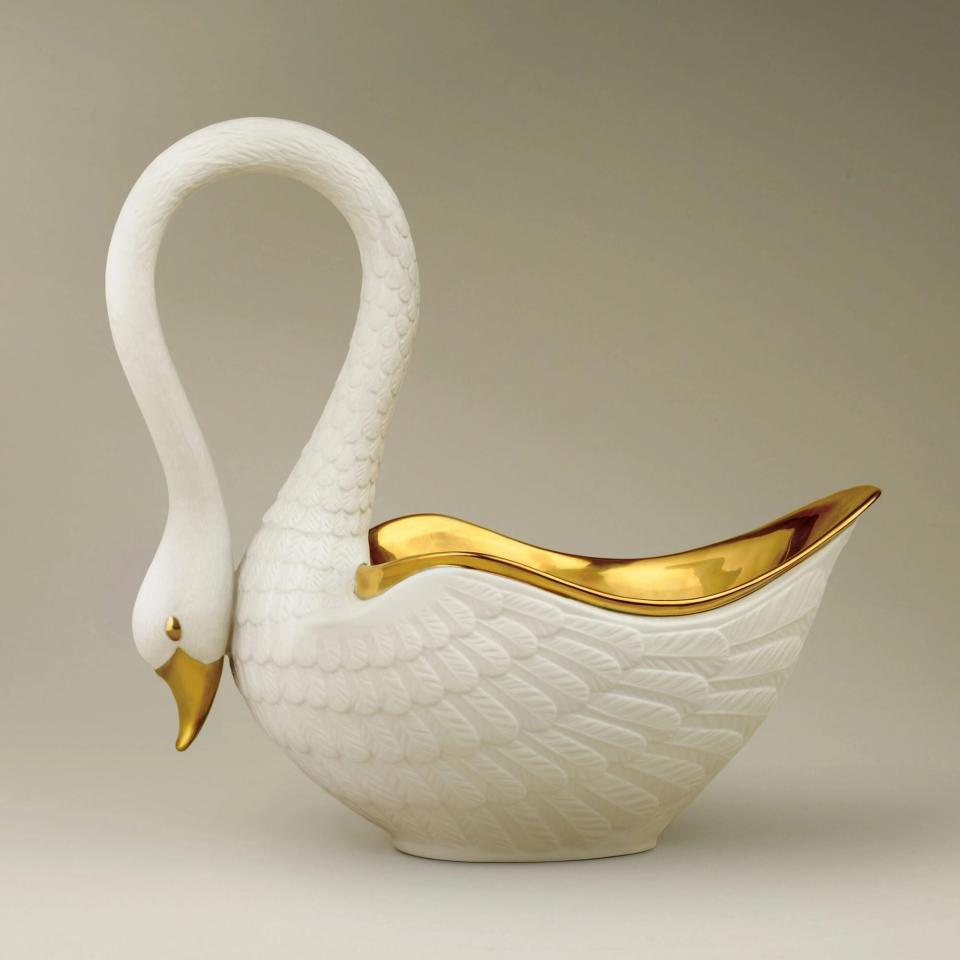 L'OBJET Swan Salt Cellar