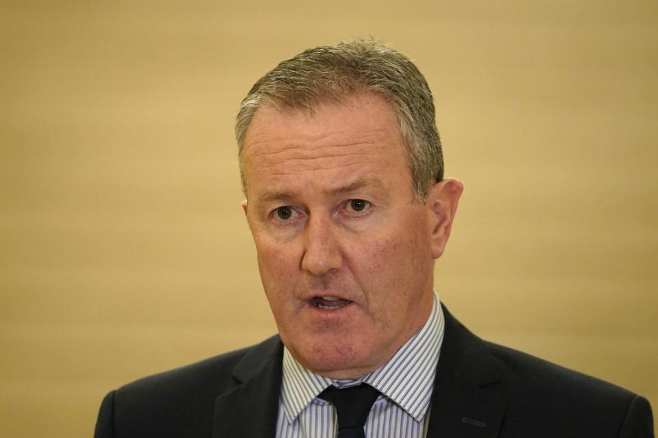 Sinn Fein Finance Minister Conor Murphy has announced a review of the policy of which events can be commemorated in the Stormont estate (Niall Carson/PA) (PA Wire)