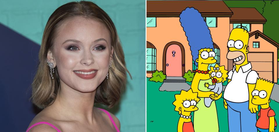 Popstar Zara Larsson says which show she prefers to classic staple The Simpsons. (Credit: REX/Fox)
