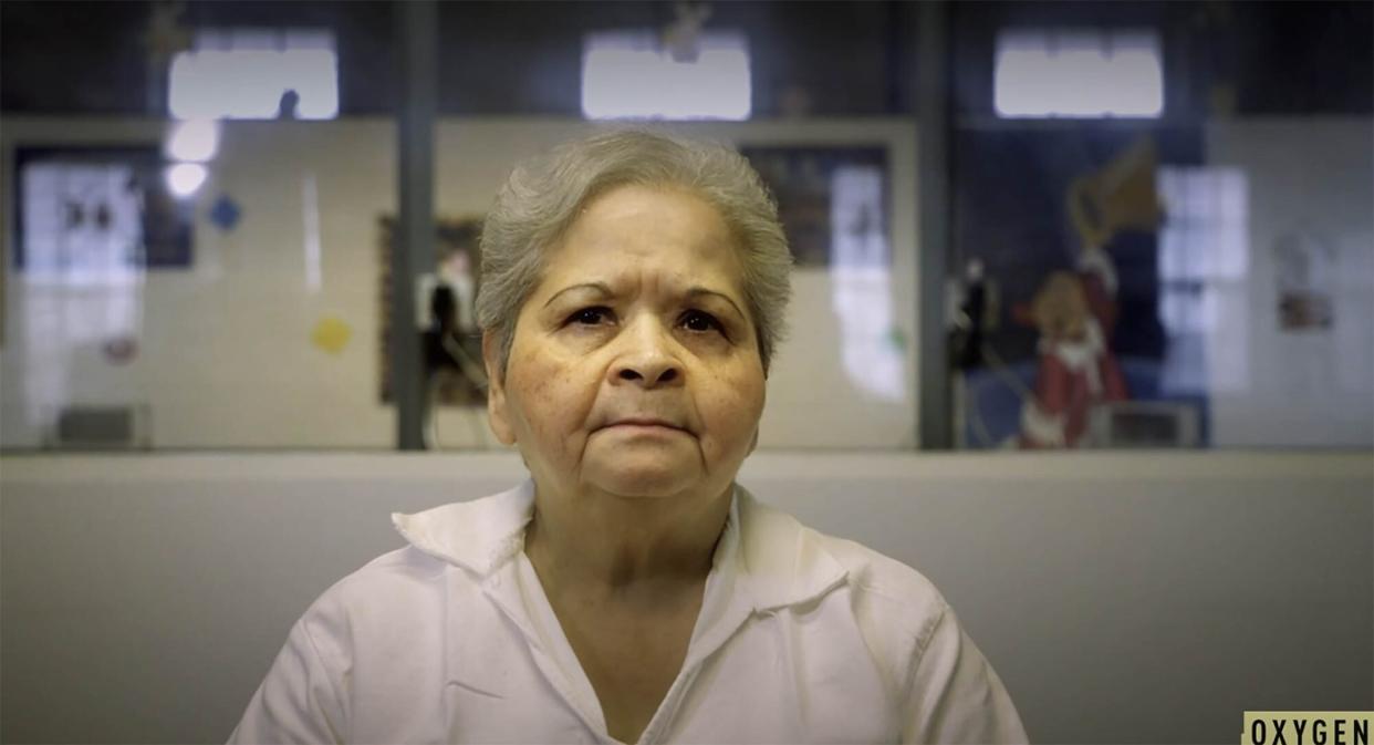 Yolanda Saldívar en el nuevo documental/Screengrab/Oxygen