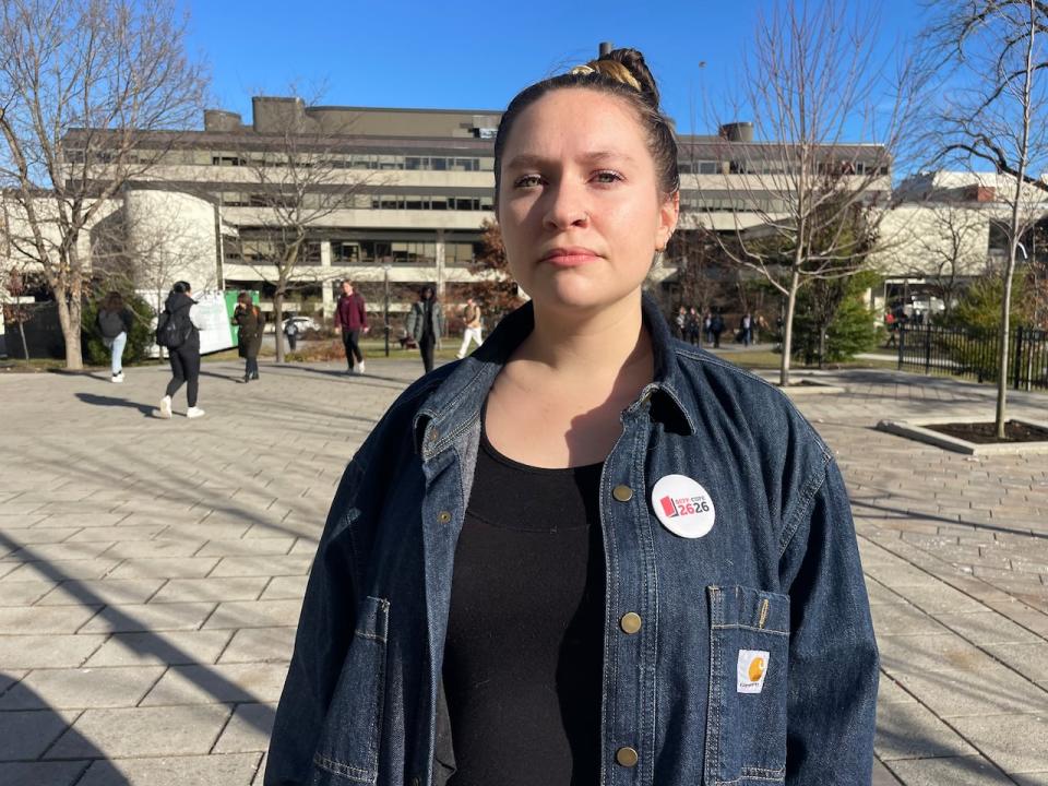 Catherine Larocque is president of CUPE local 2626, which represents student workers at the university. Her office has heard complaints from members of every faculty across UOttawa.