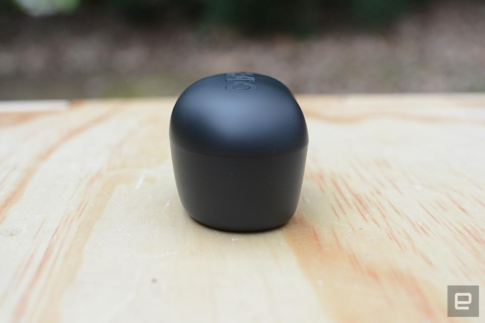 Grado promises its trademark sound in the GT220, the company’s first true wireless earbuds. It delivers on that, bundling it with better-than-expected battery life and the convenience of wireless charging. The overall design is rather plain and the fit is slightly awkward do the earbuds’ construction. There also isn’t a companion app for any customization. However, you wouldn’t need to tweak the sound anyway, because these are some of the best-sounding earbuds we’ve tested.