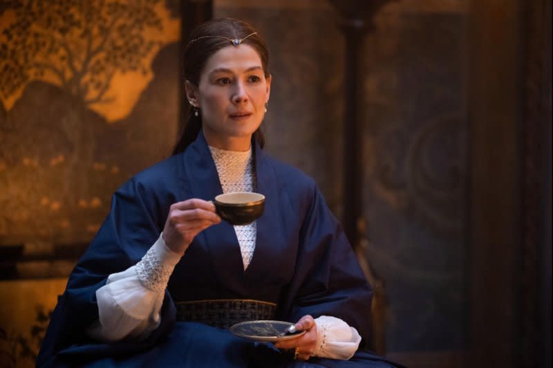 Season 2 of Rosamund Pike's "Wheel of Time" airs Friday nights. Photo courtesy of Prime Video
