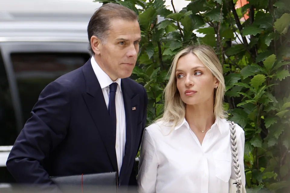 Hunter Biden and his wife, Melissa Cohen Biden 