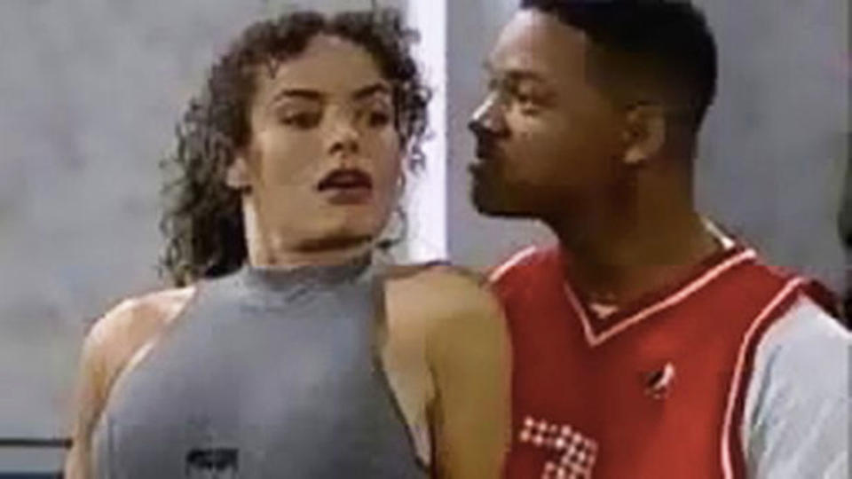 Galyn Gorg plays Helena in Boxing Helena a 1996 episode of Fresh prince of Bel-Air opposite Will Smith