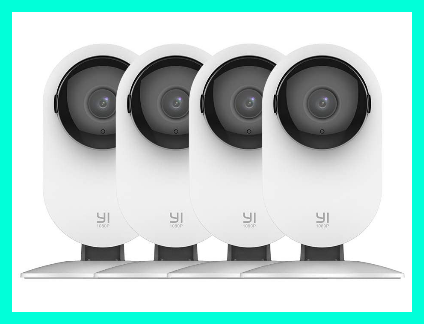 Save $17 on this YI Security Home HD Camera (four-pack). (Photo: Amazon)