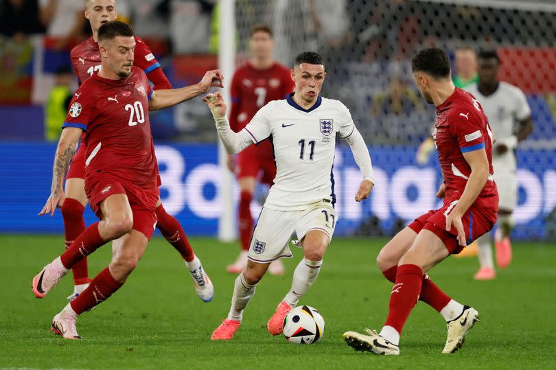 Foden in a deeper role could aid England's midfield problems in the long term