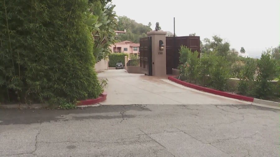 Squatters have turned an unoccupied Beverly Crest mansion into a wild party house, disrupting neighbors while telling police they have a legitimate lease on the property. (KTLA)