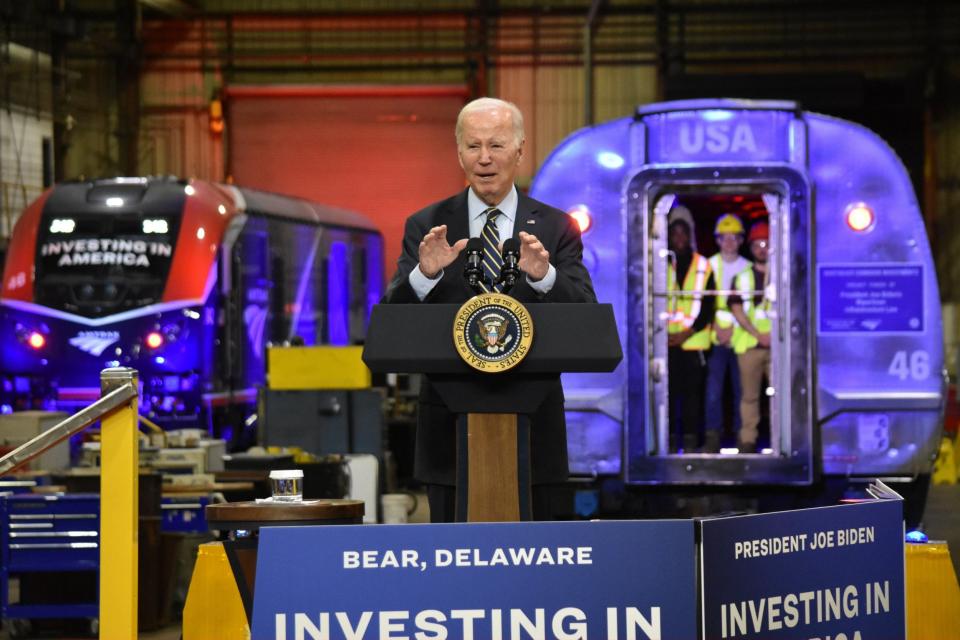 President Joe Biden is Investing in America's infrastructure including railways