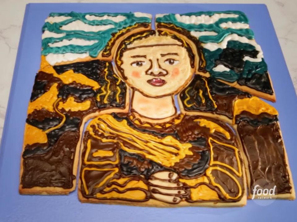 mona lisa cookie kids baking championship