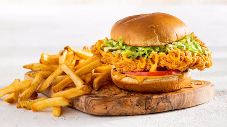 Chili's crispy chicken sandwich