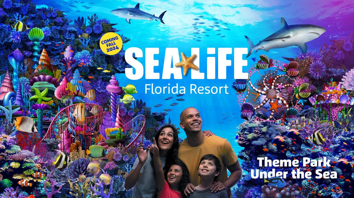 Legoland Florida Resort announced plans to expand its Winter Haven theme park offerings by building Sea Life Florida Resort with a tentative opening date in the fall 2024. The showcase with be a final tank with a seascape "Theme Park Under the Sea"