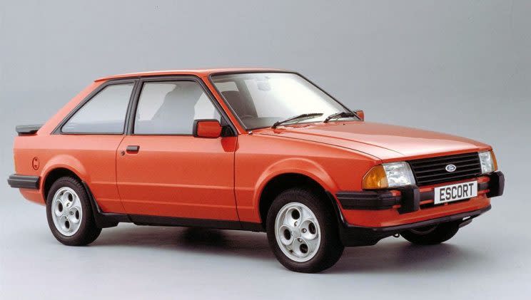 Best-seller: the Ford Escort was Britain's most popular car in 1983 (Ford)