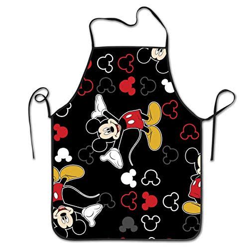 21) Mickey Mouse Black Adjustable Apron