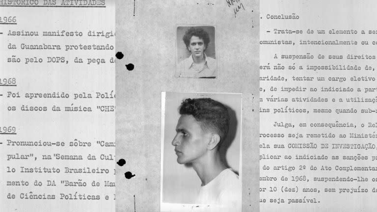 Caetano Veloso, perseguido y encarcelado por la dictadura militar del Brasil