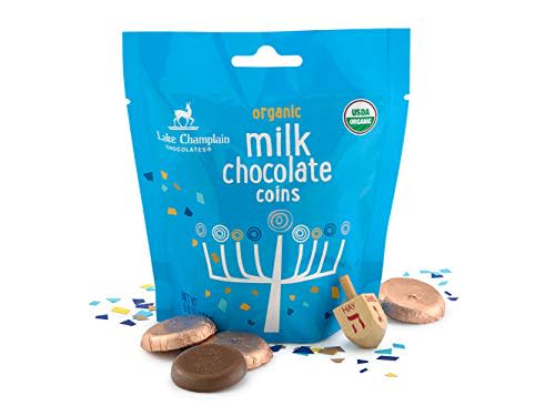 Lake Champlain Chocolates Milk Chocolate Gelt Coins (Amazon / Amazon)
