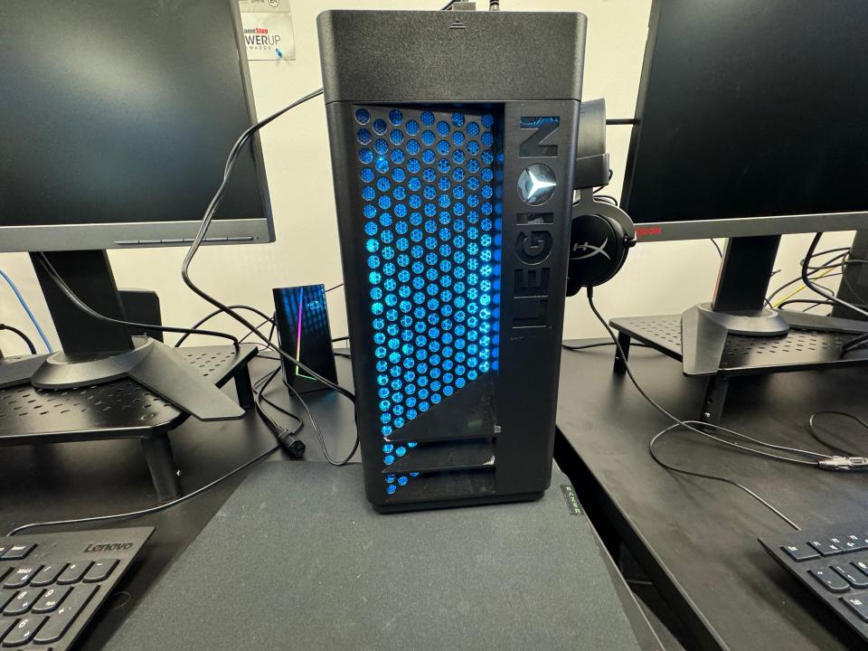 Donating 17 of their Legion T730 computers, Lenovo supplied $60,000 worth of gaming equipment to UNCW for the launch of its gaming lab on Oct. 10, 2023.