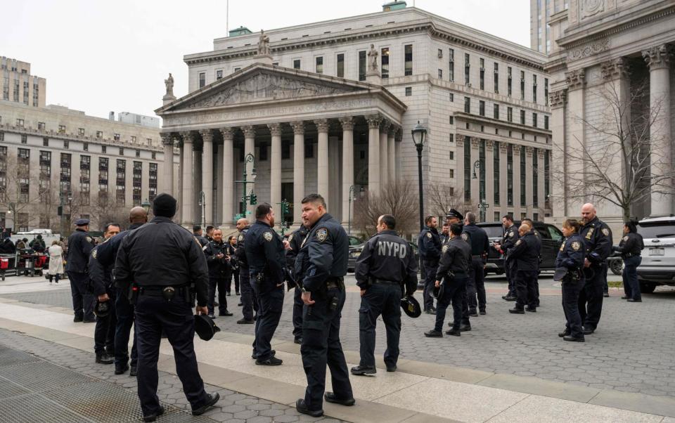 Policía de Nueva York - ANGELA WEISS/AFP vía Getty Images