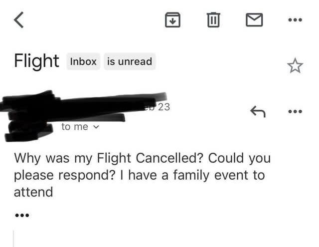 "Why was my Flight Cancelled?"