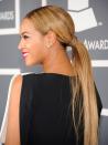 <p>Wrapping your ponytail with a piece of your hair like singer <strong>Beyoncé</strong> has here props up the ponytail a little bit, giving it an extra boost of volume.</p>