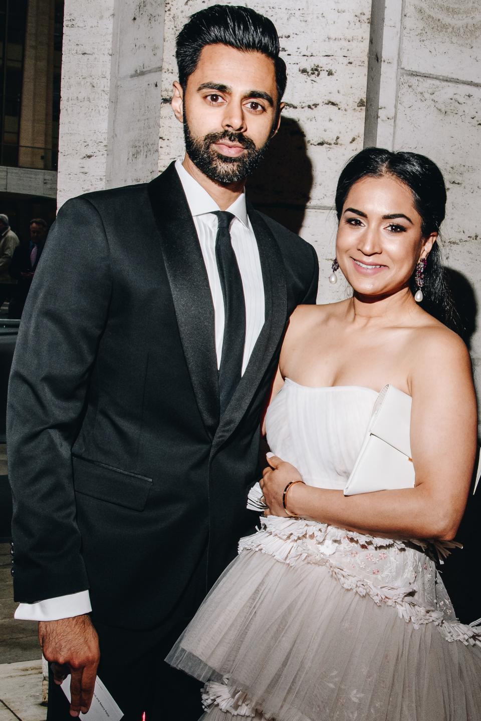 Hasan Minhaj and Beena Patel