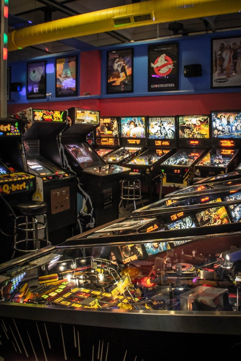 You'll find classic video games and pinball machines at YESTERcades in Red Bank.