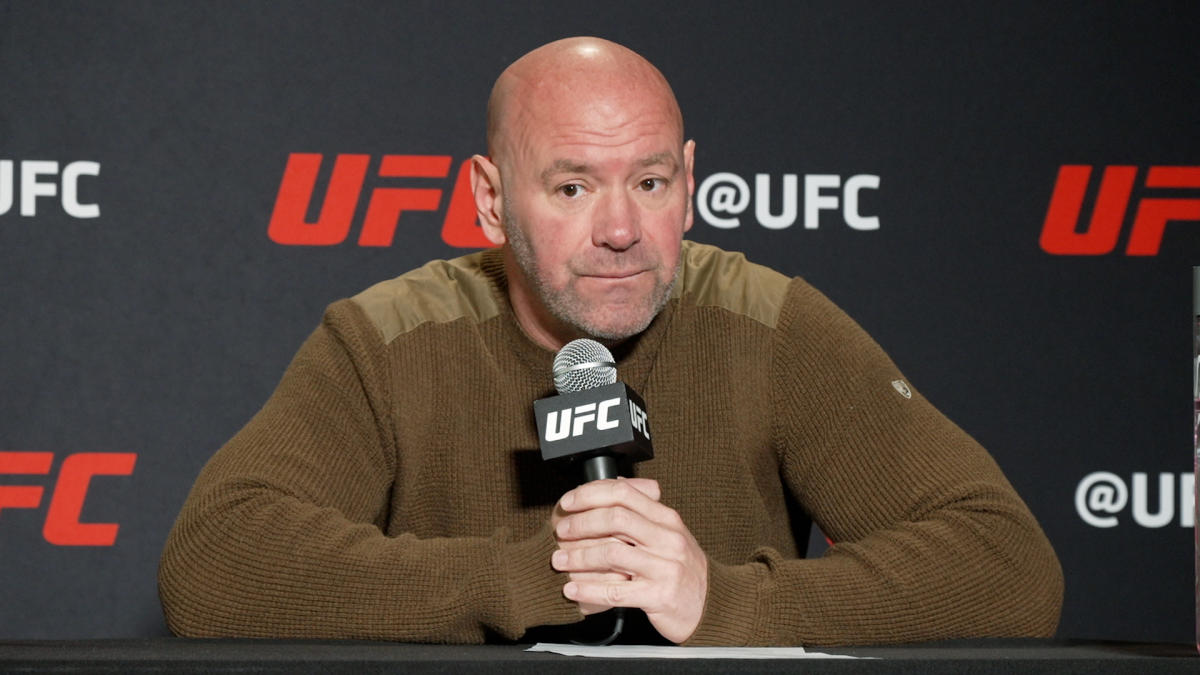 Video Dana White Faced The Media About Slapping His Wife And It Did Not Go Over Well 