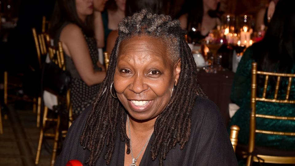 Whoopi Goldberg's stage name has an unusual origin story behind it. (Getty)