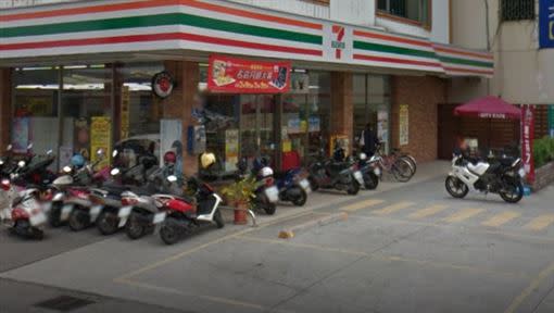 開出千萬中獎發票的7-11超商「金佳旺門市」。（圖／翻攝畫面自Google map）