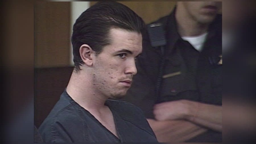 Marc Osborne in court in the 1990s. (File)