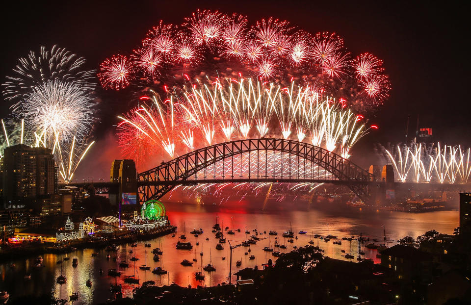  Fireworks explode over the Sydney Harbour Bridge as display confirmed for New Years Eve 2020