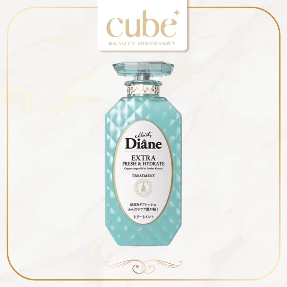 [CUBE BEAUTY] Moist Diane Perfect Beauty Extra Fresh & Hydrate Shampoo 450ml. (Photo: Lazada SG)