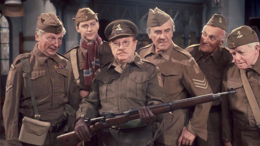 Legendary sitcom 'Dad's Army' ran from 1968 to 1977 on the BBC. (Credit: BBC)