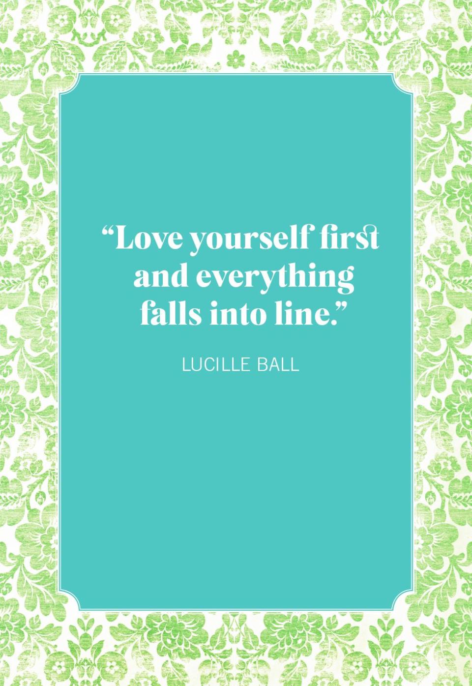 love quotes lucille ball