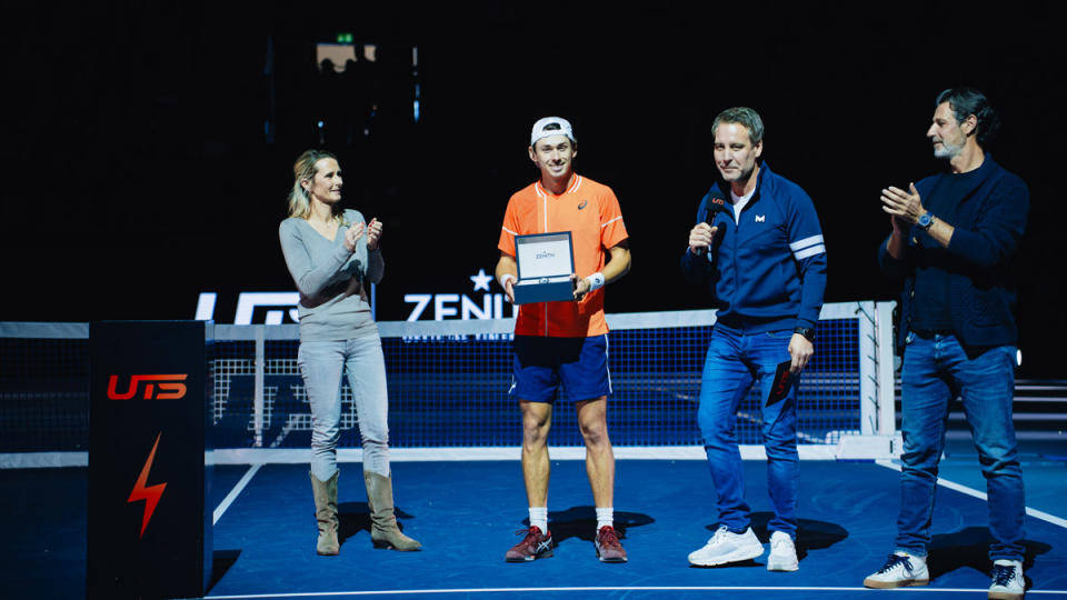 Alex de Minaur at UTS