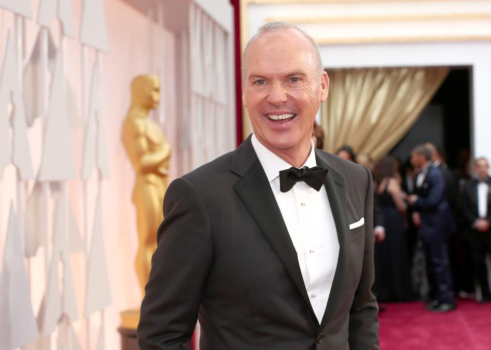 Actor Michael Keaton attends the 87th Annual Academy Awards at Hollywood & Highland Center on Feb. 22, 2015 in Hollywood, California.