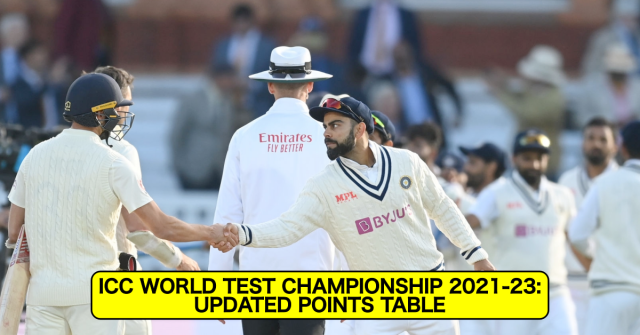 Updated ICC World Test Championship Points Table After Pakistan vs England  3rd Test, WTC Table