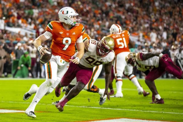 Moving up: Hurricanes ranked No. 12 as FSU week begins - The Miami Hurricane