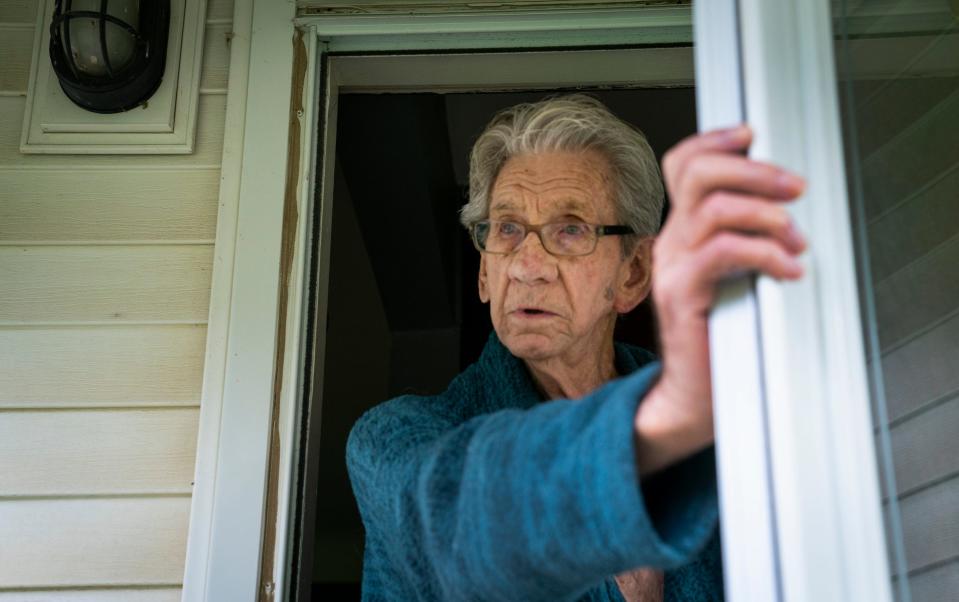 Harold Martin speaks from his Belleville home about a disposal landfill, Wayne Disposal Inc. that is located near his home and the Willow Run Airport on Wednesday, Sept. 20, 2023.