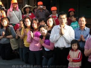 白沙屯媽祖北港進香，沿途信徒眾多。（圖／白沙屯媽祖婆網站）