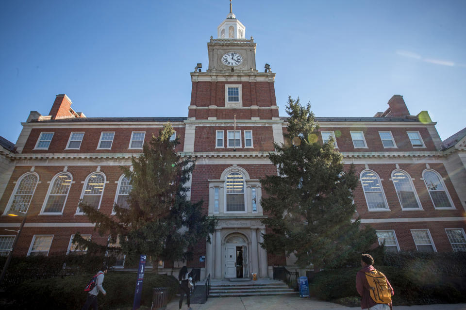 Founder's Library at Howard University to be renovated (Evelyn Hockstein / The Washington Post via Getty Images file)