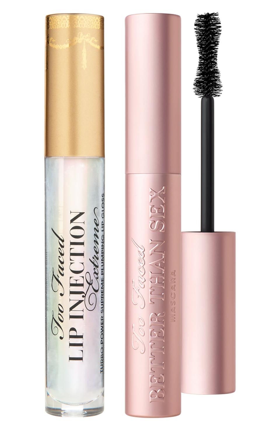 12) Plump Lips & Sexy Lashes Duo