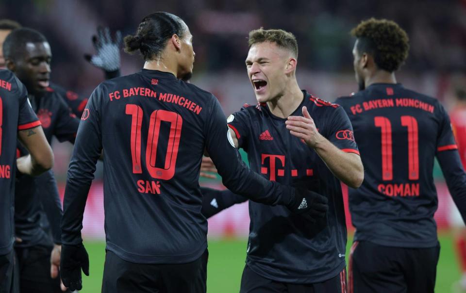 Kimmich beeindruckt von Sane: 