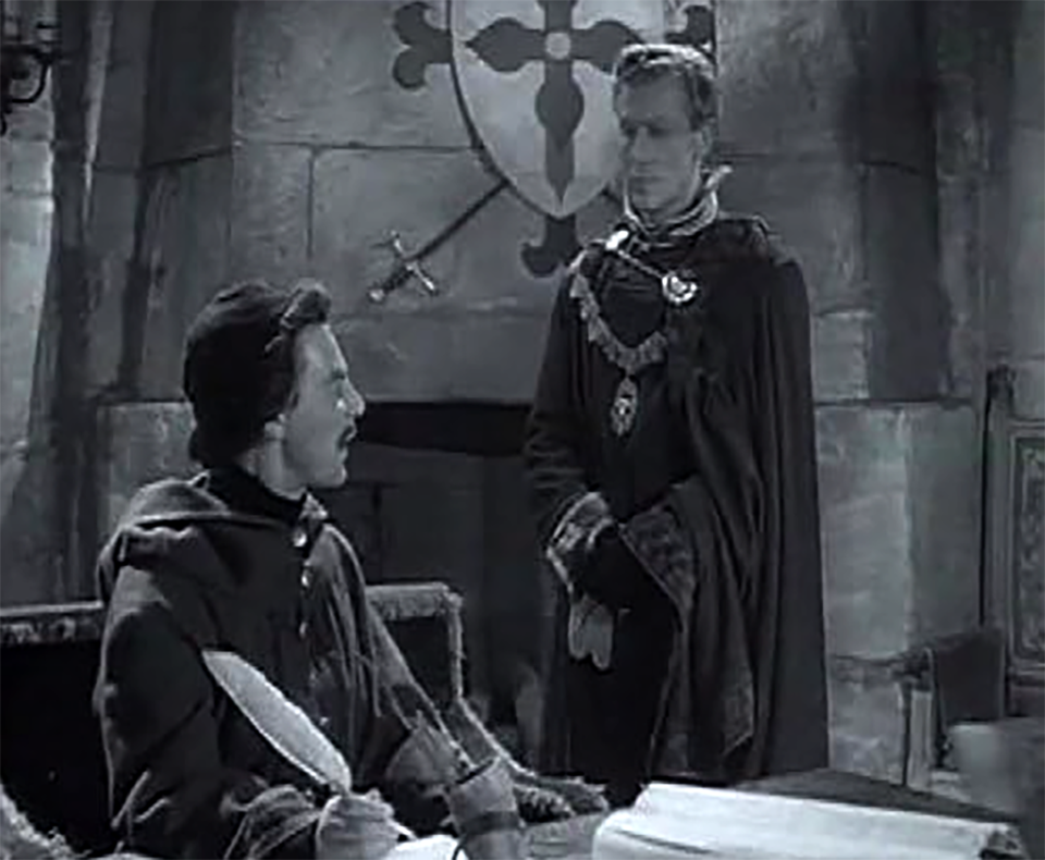 Edward Mulhare in The Adventures of Robin Hood