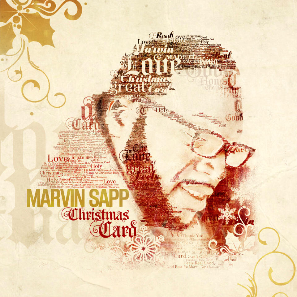 This CD cover image released by RCA Inspiration shows "Christmas Card," by Marvin Sapp. (AP Photo/RCA Inspiration)