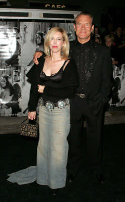 Glen Campbell and wife Kim Woollen at the LA premiere of 20th Century Fox's Walk the Line