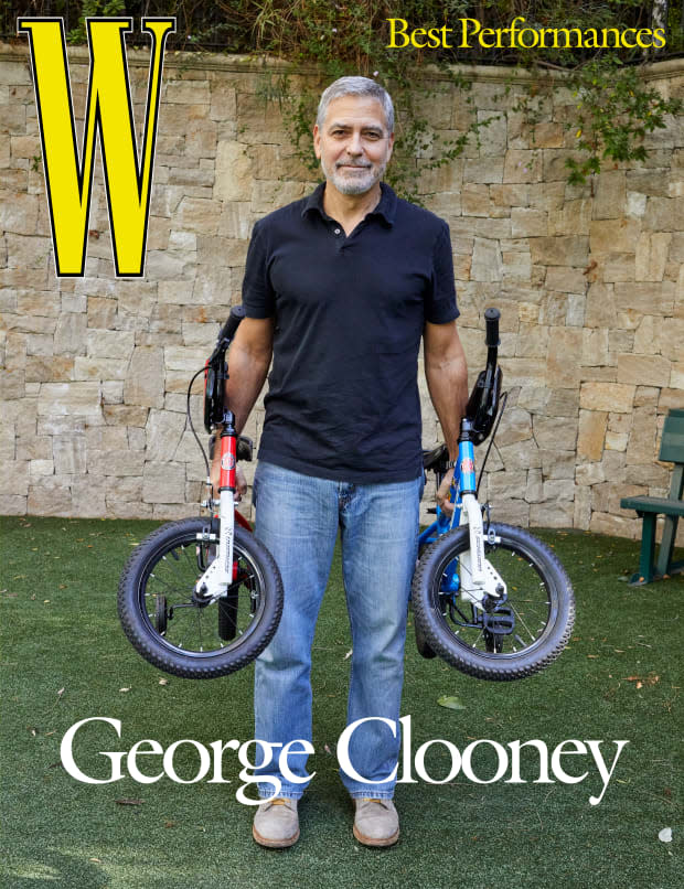 <p>George Clooney on the cover of <em>W</em>'s Best Performances issue. Photo: Juergen Teller/Courtesy of <em>W</em></p>