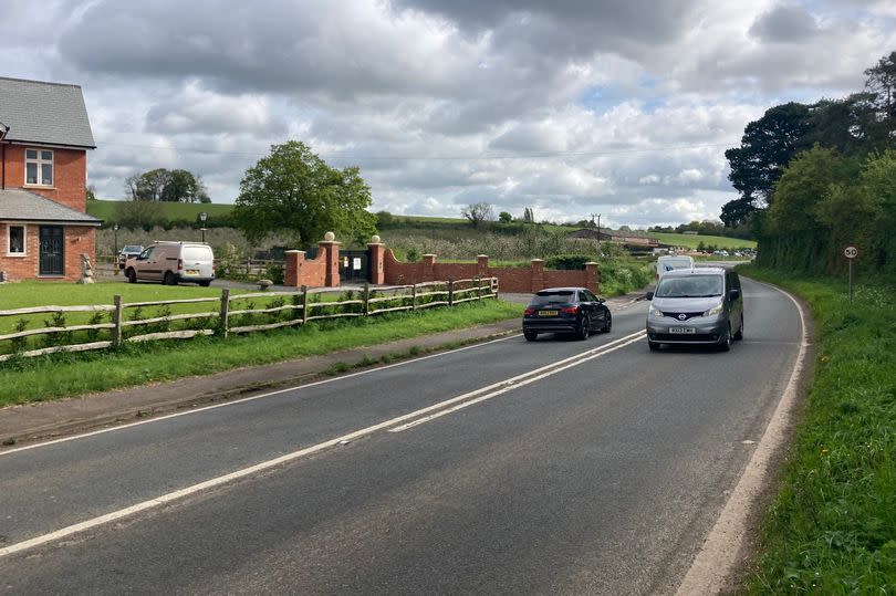 The Gables on the A38 Wellington Road near Taunton