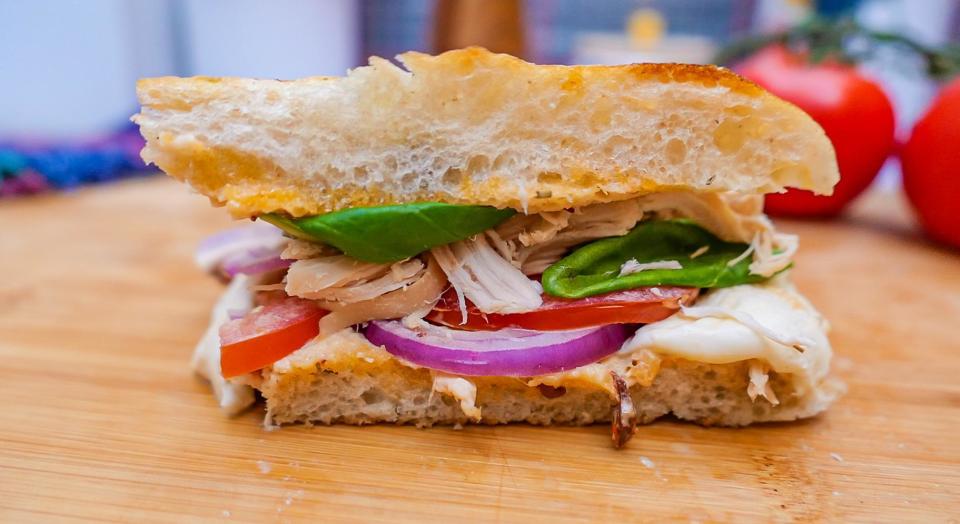 Copycat Panera Frontega Chicken Panini