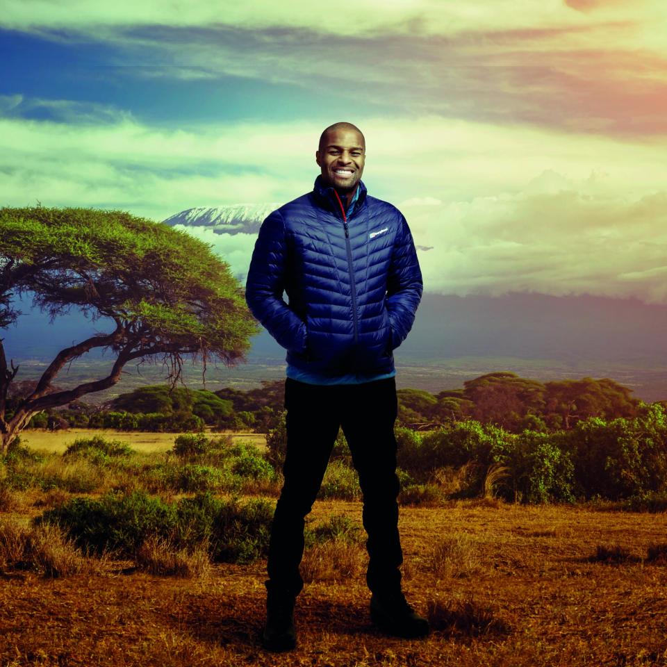 Umenyiora will be part of the second Comic Relief expedition to Kilimanjaro, ten years after the first (Comic Relief)